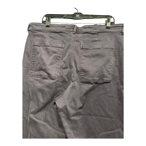 Everlane gray straight leg crop pants size 18 in good condition - Picture 6 of 12